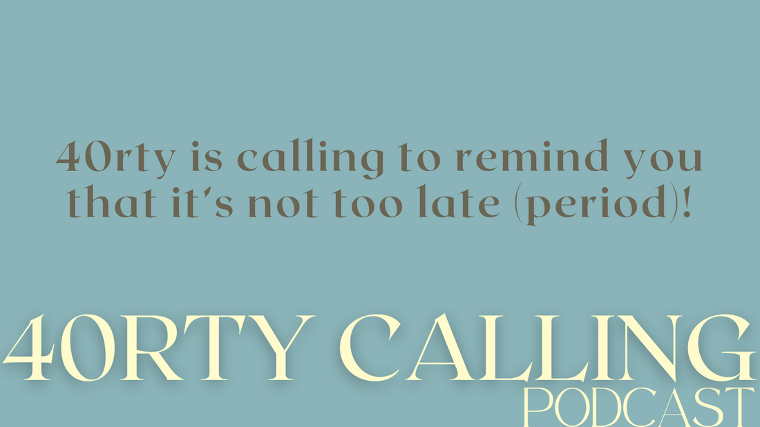 40rty is calling to remind you that it's not too late (period) with Shawntel Hebert Clark
