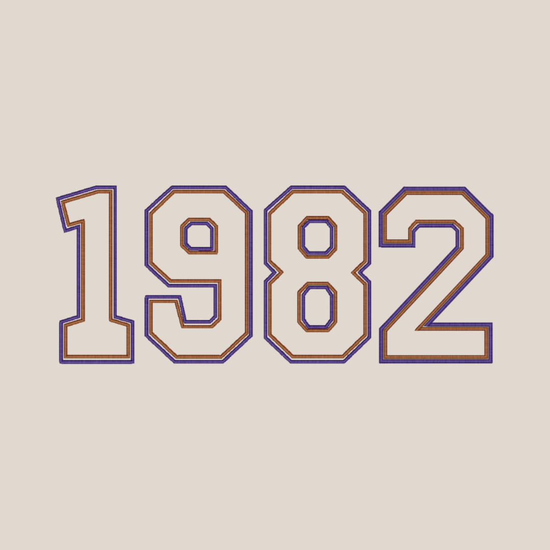 1982 Embroidered Sweatshirt