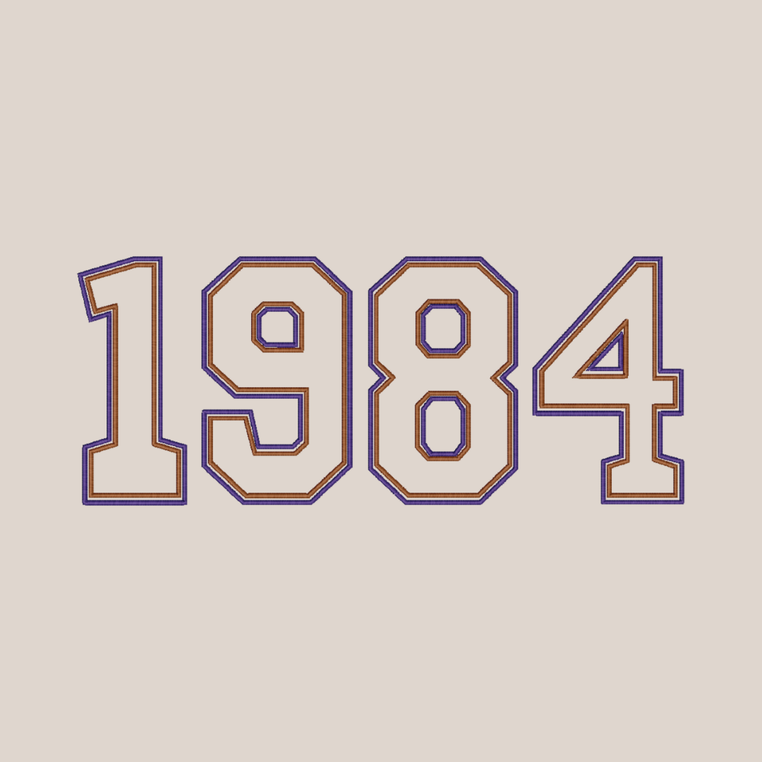 1984 Embroidered Sweatshirt