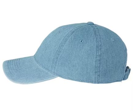 40rty Embroidered Denim Baseball Cap