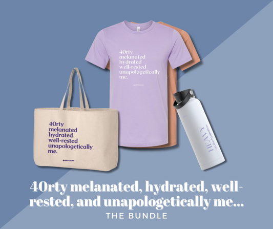 Melanated, Hydrated, and Well-Rested Bundle