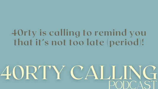 40rty is calling to remind you that it's not too late (period) with Shawntel Hebert Clark