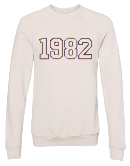 1982 Embroidered Sweatshirt