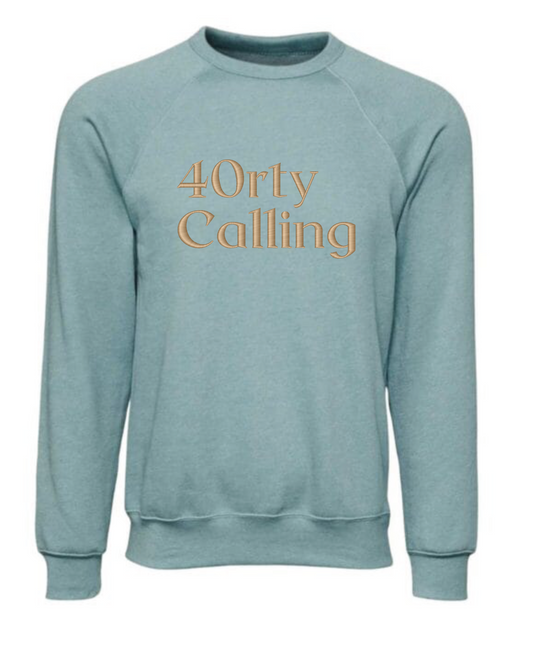 Signature 40rty Calling Embroidered Sweatshirt