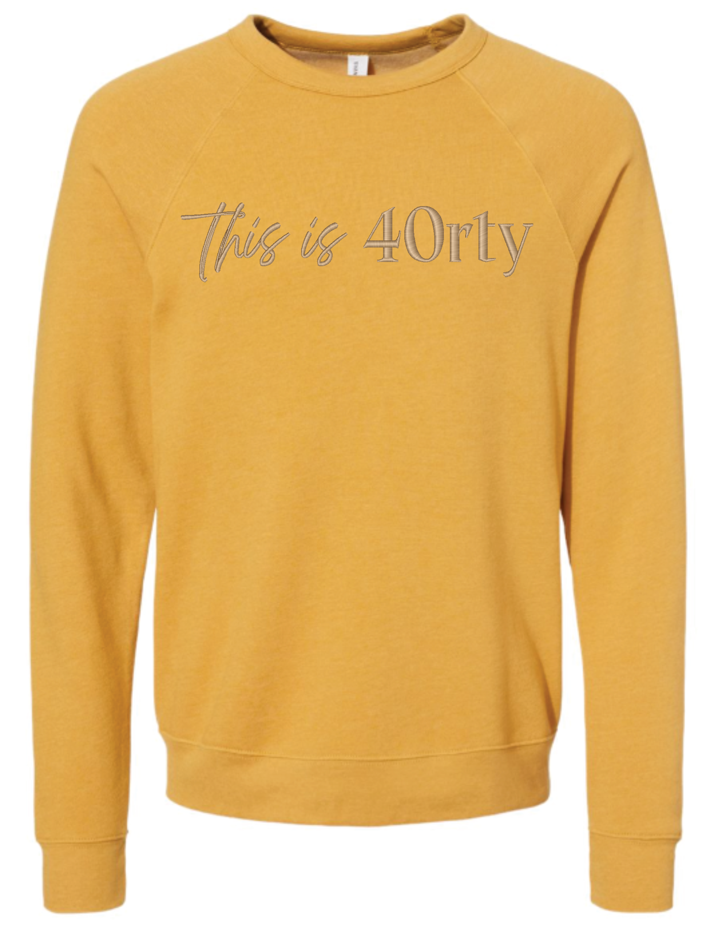 This is 40rty Embroidered Sweatshirt